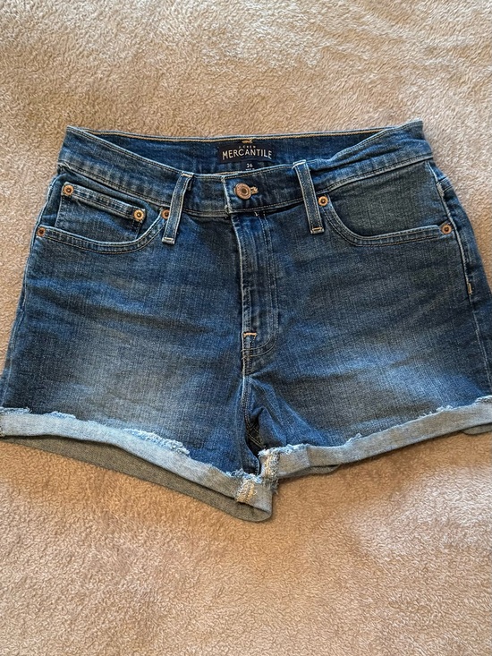 J. Crew Factory Pants - J.Crew Factory | Rolled-Hem Denim Shorts | Classic Jean Shorts